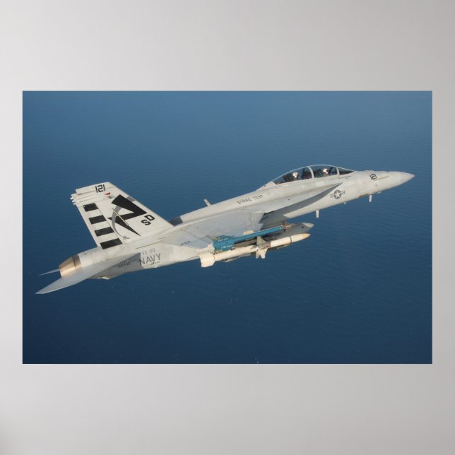 F/A-18F Toppen Hornet Poster (Framsidan)