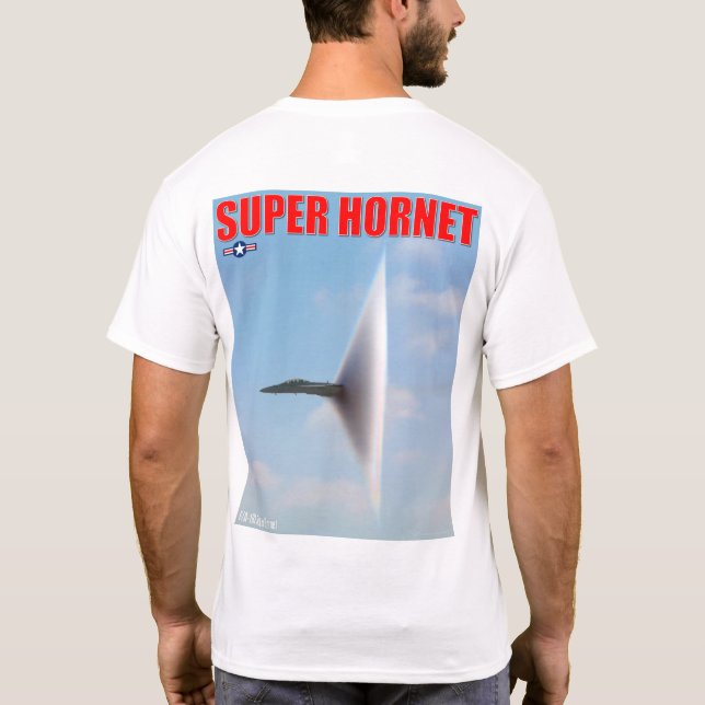 F/A-18F TOPPEN HORNET T SHIRT (Baksida)