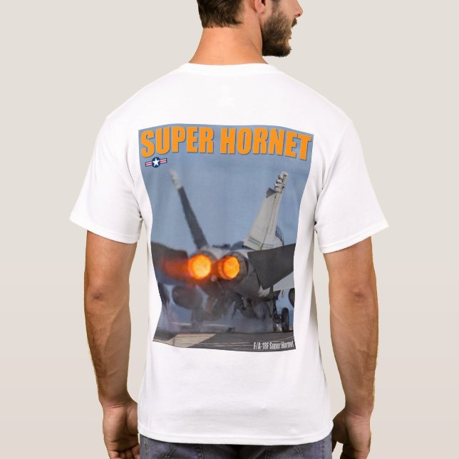 F/A-18F TOPPEN HORNET T SHIRT (Baksida)