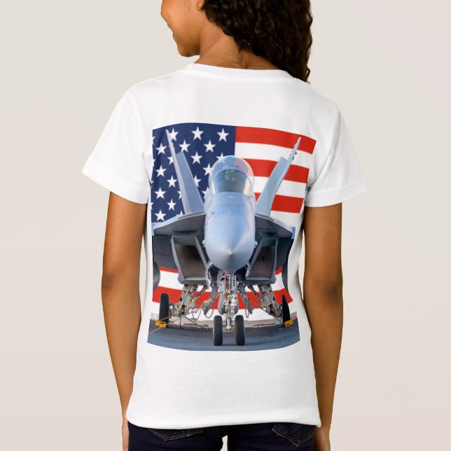 F/A-18F TOPPEN HORNET T SHIRT (Baksida)