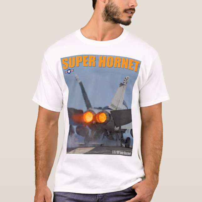 F/A-18F TOPPEN HORNET T SHIRT (Framsida)