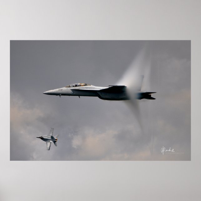 F/A-18F's in Flight Poster (Framsidan)