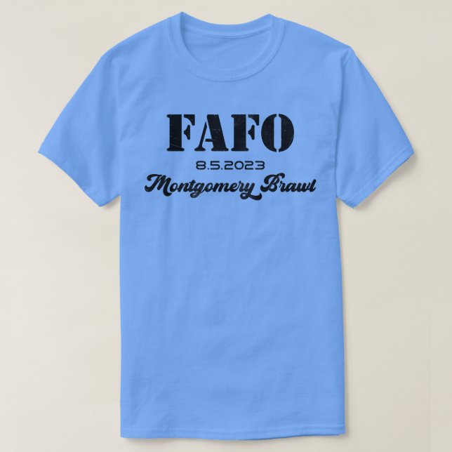 F A F O av den 85 december 2023 T Shirt (Design framsida)