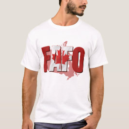 F.A.F.O Canadian Flagga T-Shirt