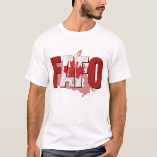F.A.F.O Canadian Flagga T-Shirt