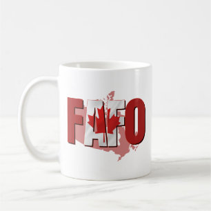 F.A.F.O Flagga Kaffemugg