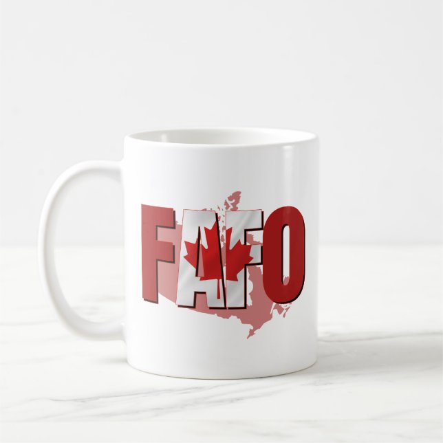 F.A.F.O Flagga Kaffemugg (Vänster)
