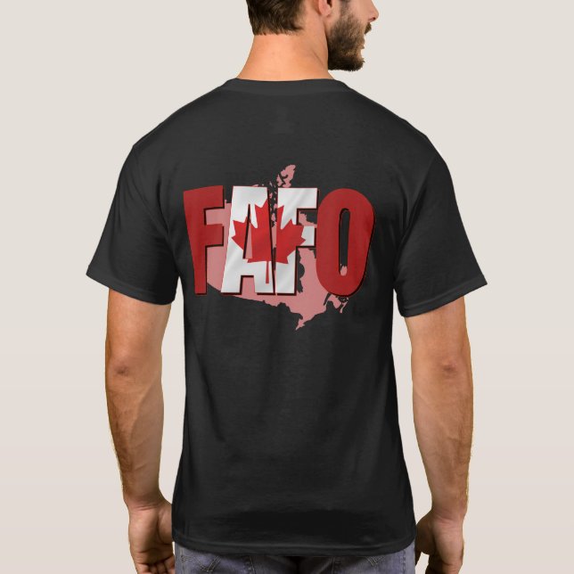 F.A.F.O Flagga T-Shirt (Baksida)