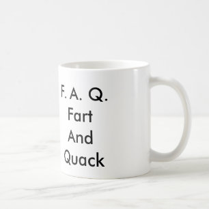 F.A.Q.Fart AndQuack Kaffemugg