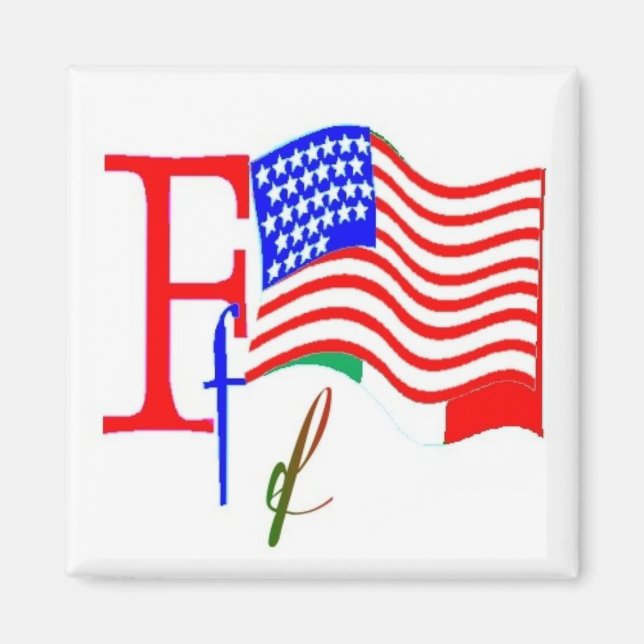 F - Alfabet Magnet (Framsidan)