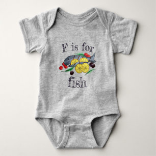 F är avsett för fiskfisk i grekiska Medelhavet T Shirt