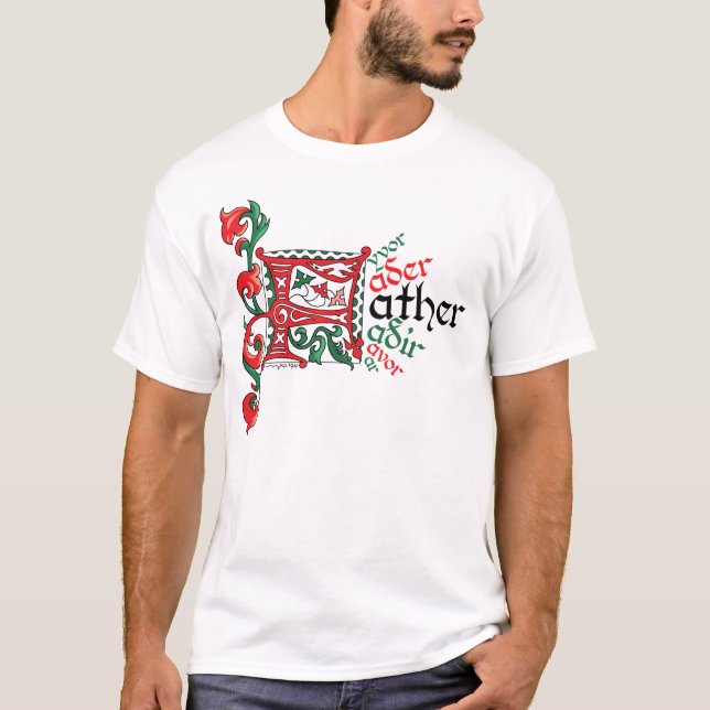 F är för Far T-Shirt (Framsida)