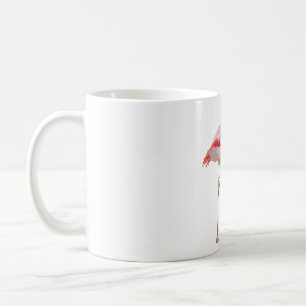 F är för Flamingo Kaffemugg
