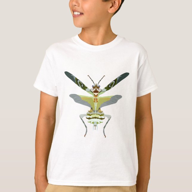 F är för Flower Mantis T Shirt (Framsida)
