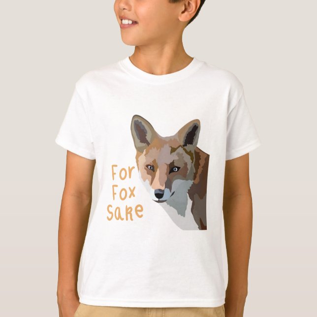 F är för Fox T Shirt (Framsida)