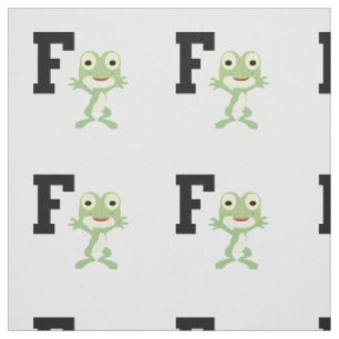 F är för Frogman Tyg
