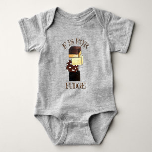 F är för godissötsaker för Fudge Confectionery T Shirt