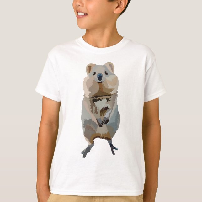 F är för Quokka T Shirt (Framsida)