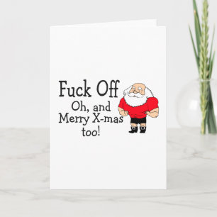 F Av och God jul också Helgkort