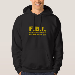 F.B.I. Agent Sweatshirt Med Luva