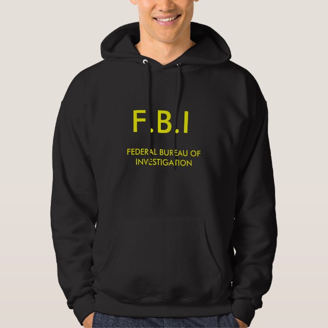 F.B.I SWEATSHIRT MED LUVA (Framsida)