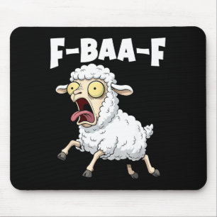F-baa-f Meme – Roligt Skrikande Meme Grafik Musmatta