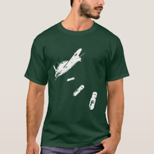 F-Bomb Diver (vit) Tee Shirt