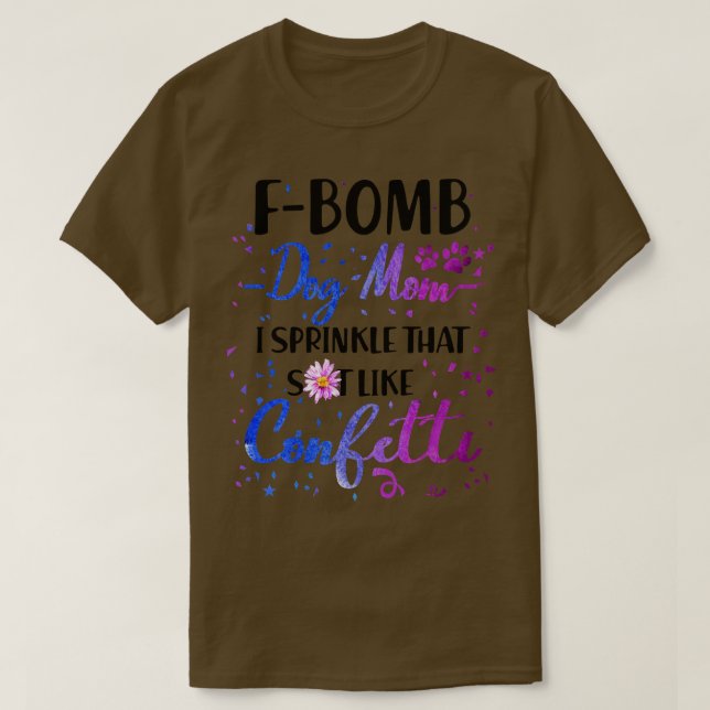 F Bomb I Sprinkle som liknar Cofetti T Shirt (Design framsida)