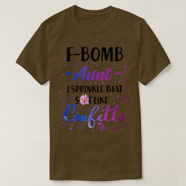 F Bomb Moster I Sprinkle som liknar Cofetti T Shirt (Design framsida)