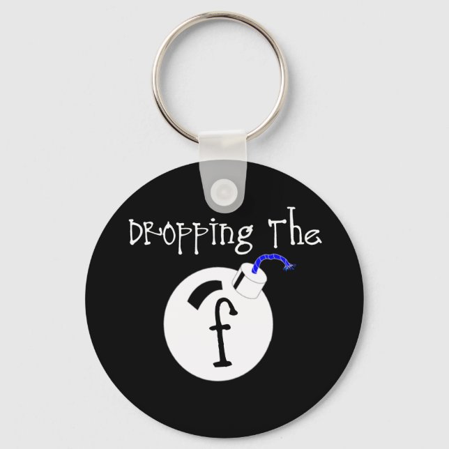 F Bomb Nyckelring (Framsida)
