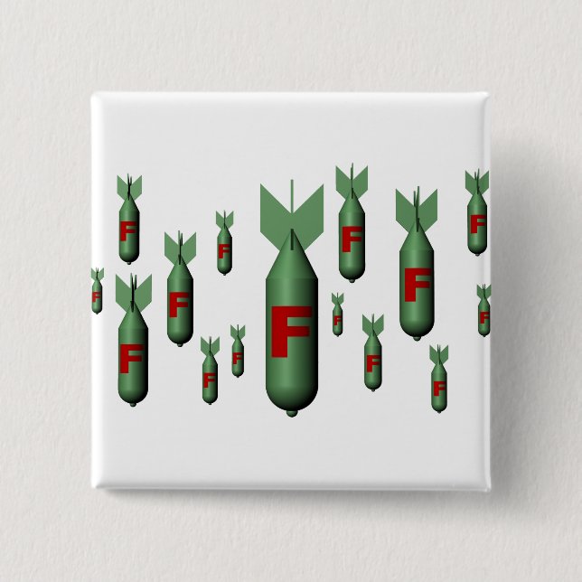 F-Bombardera knäppas Knapp (Framsida)