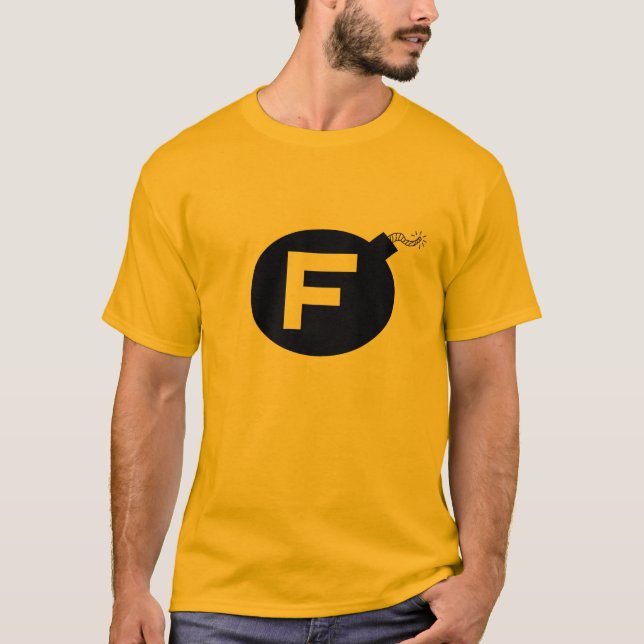 F-Bombardera Tee Shirt (Framsida)