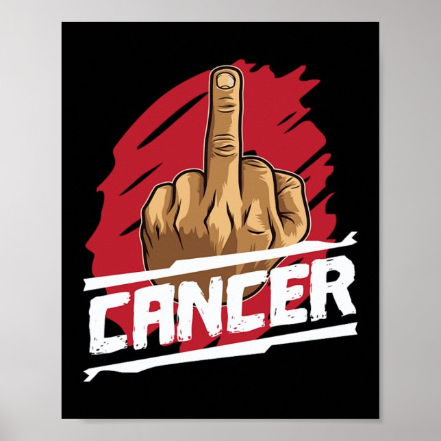 F Cancer Chemo Disease Poster (Framsidan)