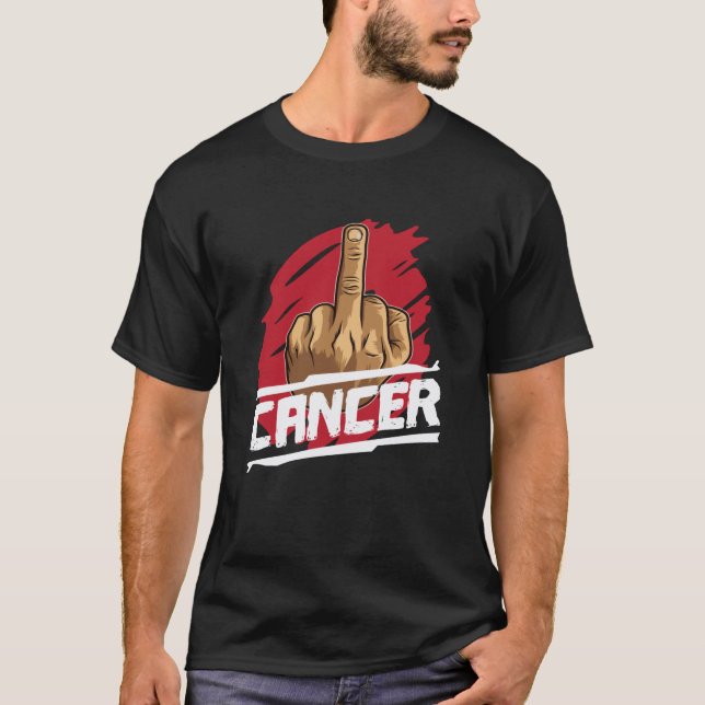 F Cancer Chemo Disease T Shirt (Framsida)