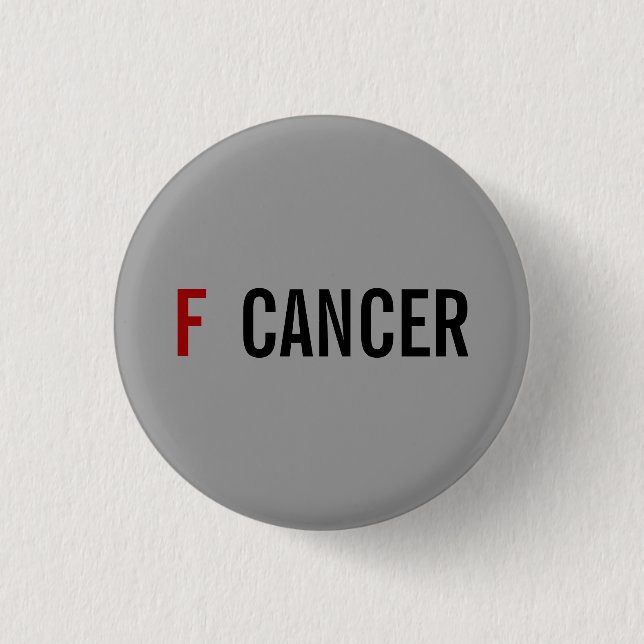 F CANCER-knapp Knapp (Framsida)