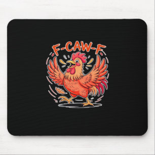 F-Caw-F Attityd Klassisk Retro Stil Musmatta
