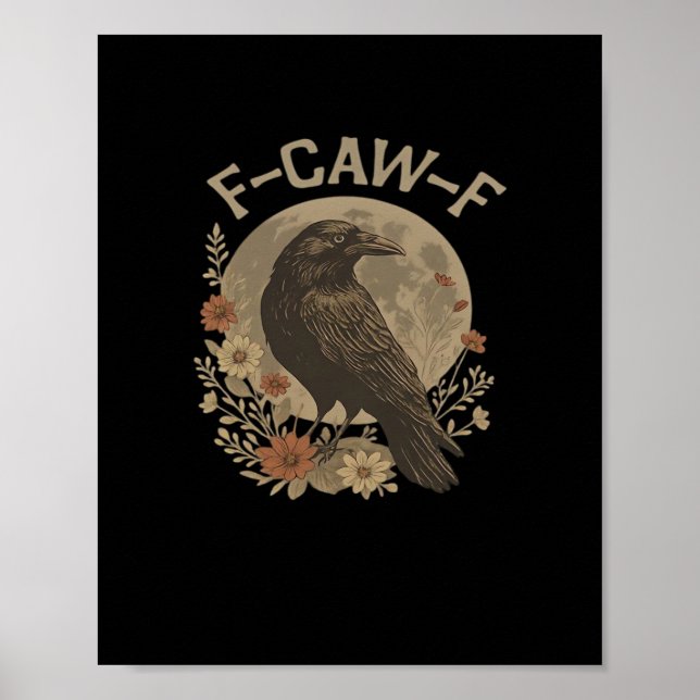 F-Caw-F Basic Design Poster (Framsidan)