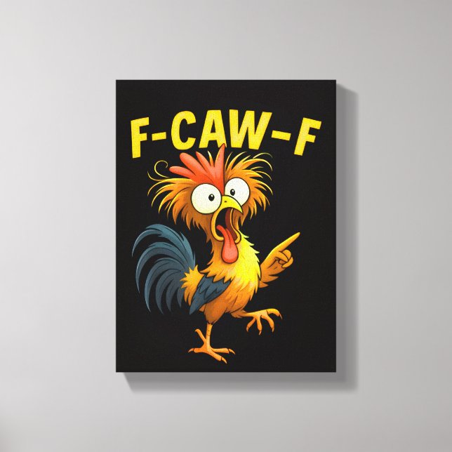 F Caw F Canvastryck (Framsida)