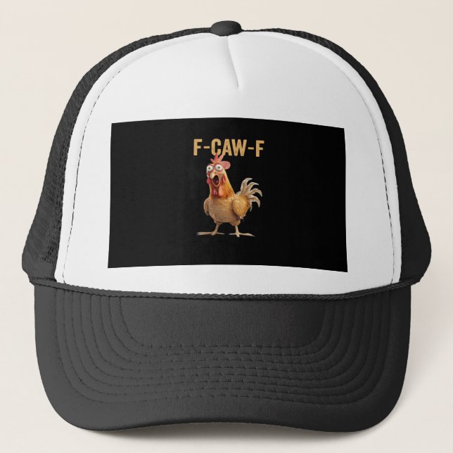 F-Caw-F Chicken Classic Creative Casual Keps (Framsida)