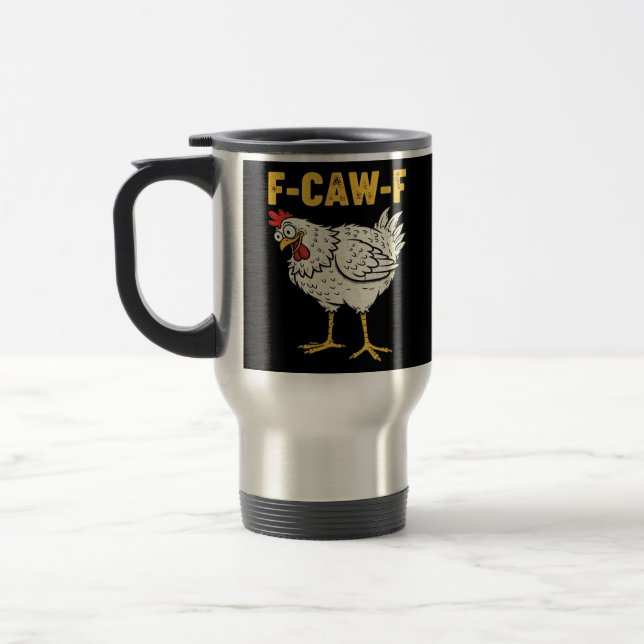 F-Caw-F Chicken Classic Retro Cool Resemugg (Vänster)