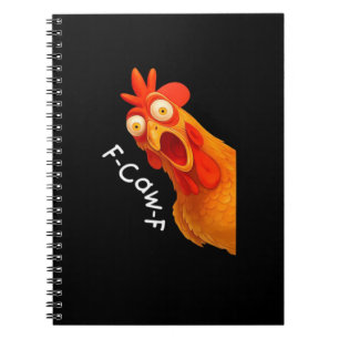 F-Caw-F Chicken Essential Classic Retro Anteckningsbok