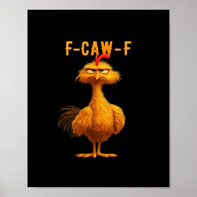 F-Caw-F-Chicken Essential Minimal Ren Poster (Framsidan)