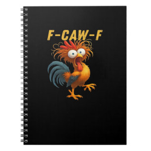 F-Caw-F-Chicken Essential Retro Classic Anteckningsbok
