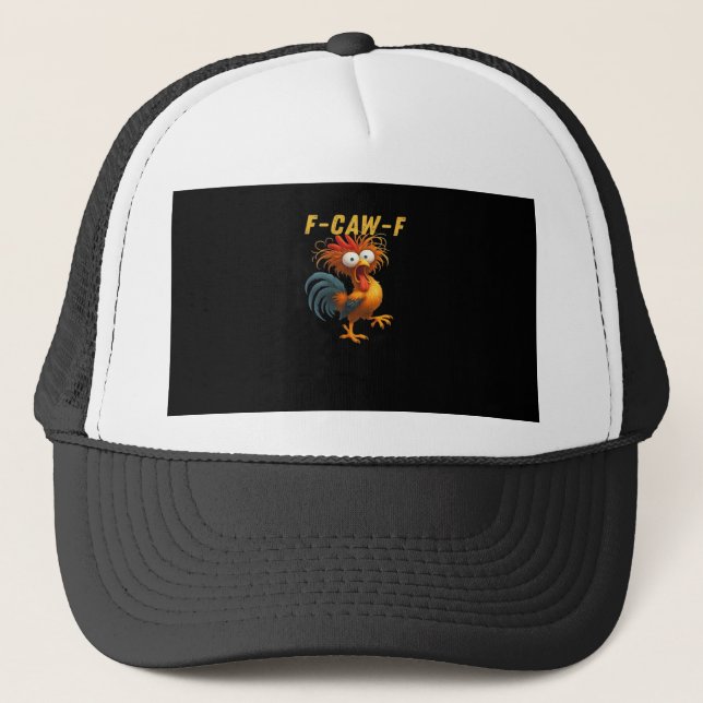 F-Caw-F-Chicken Essential Retro Classic Keps (Framsida)
