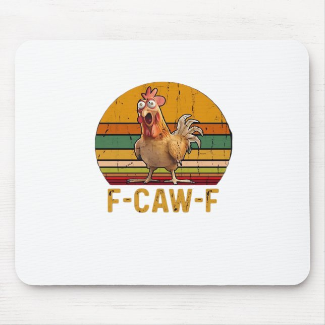 F-Caw-F Chicken Humor Essential Minimal Clean Musmatta (Framsidan)