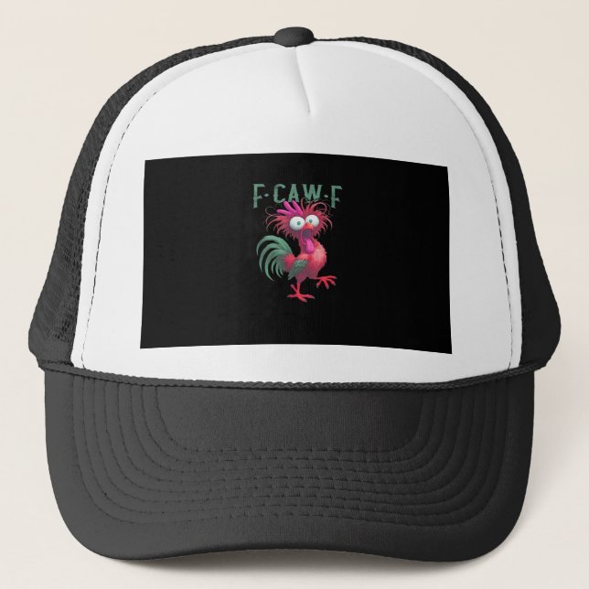 F-Caw-F Chicken Minimal Clean Keps (Framsida)