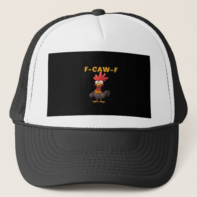 F-Caw-F-Chicken Viktig Klassisk Estetisk Unik Keps (Framsida)