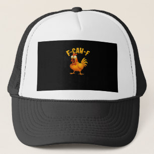 F-Caw-F-Chicken Viktigt Roligt Citat Keps