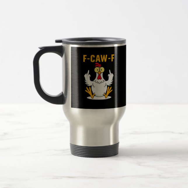 F-Caw-F Citat Tupp Meme Resemugg (Vänster)