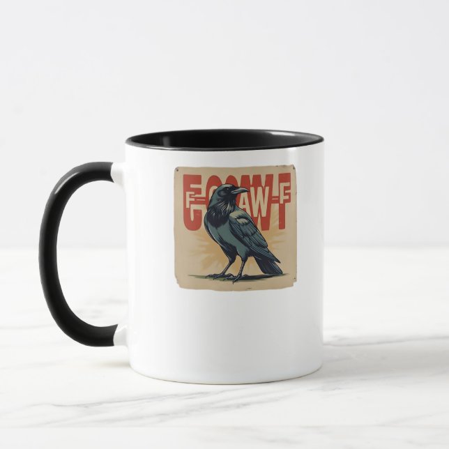 F-Caw-F Classic Classic Unik Mugg (Vänster)